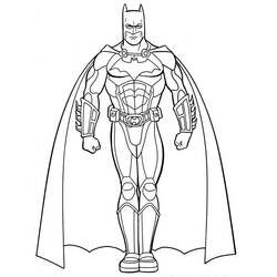Dibujo para colorear: Batman (Superhéroes) #76824 - Dibujos para colorear