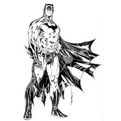 Dibujo para colorear: Batman (Superhéroes) #76828 - Dibujos para colorear
