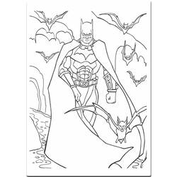 Dibujo para colorear: Batman (Superhéroes) #76837 - Dibujos para Colorear e Imprimir Gratis