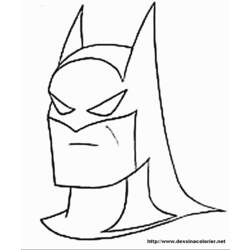 Dibujo para colorear: Batman (Superhéroes) #76840 - Dibujos para Colorear y Pintar