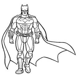 Dibujo para colorear: Batman (Superhéroes) #76843 - Dibujos para Colorear y Pintar