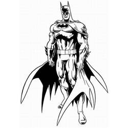 Dibujo para colorear: Batman (Superhéroes) #76846 - Dibujos para colorear