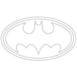 Dibujo para colorear: Batman (Superhéroes) #76849 - Dibujos para Colorear y Pintar