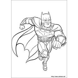 Dibujo para colorear: Batman (Superhéroes) #76863 - Dibujos para Colorear y Pintar