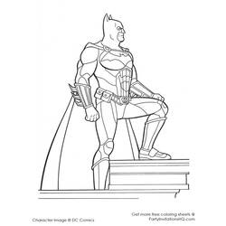 Dibujo para colorear: Batman (Superhéroes) #76864 - Dibujos para Colorear e Imprimir Gratis