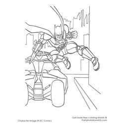 Dibujo para colorear: Batman (Superhéroes) #76900 - Dibujos para Colorear e Imprimir Gratis