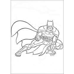 Dibujo para colorear: Batman (Superhéroes) #76910 - Dibujos para Colorear e Imprimir Gratis