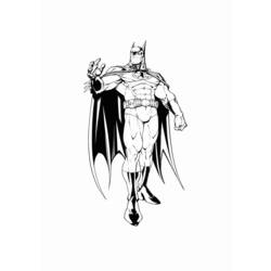 Dibujo para colorear: Batman (Superhéroes) #76933 - Dibujos para Colorear e Imprimir Gratis