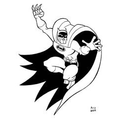 Dibujo para colorear: Batman (Superhéroes) #76954 - Dibujos para Colorear e Imprimir Gratis