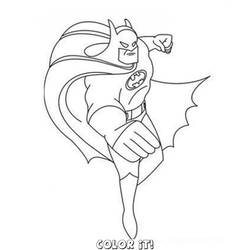 Dibujo para colorear: Batman (Superhéroes) #76969 - Dibujos para colorear