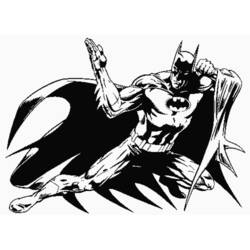 Dibujo para colorear: Batman (Superhéroes) #76975 - Dibujos para Colorear e Imprimir Gratis