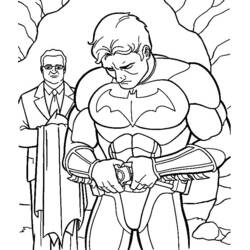 Dibujo para colorear: Batman (Superhéroes) #76983 - Dibujos para Colorear e Imprimir Gratis
