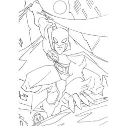 Dibujo para colorear: Batman (Superhéroes) #77021 - Dibujos para Colorear e Imprimir Gratis