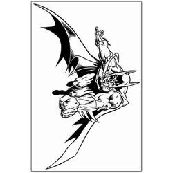 Dibujo para colorear: Batman (Superhéroes) #77051 - Dibujos para Colorear e Imprimir Gratis