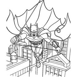 Dibujo para colorear: Batman (Superhéroes) #77099 - Dibujos para Colorear e Imprimir Gratis
