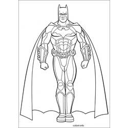 Dibujo para colorear: Batman (Superhéroes) #77156 - Dibujos para Colorear y Pintar