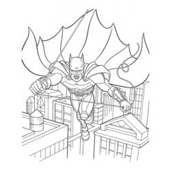 Dibujo para colorear: Batman (Superhéroes) #77170 - Dibujos para Colorear e Imprimir Gratis