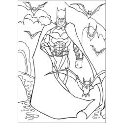 Dibujo para colorear: Batman (Superhéroes) #77174 - Dibujos para Colorear e Imprimir Gratis