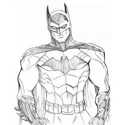 Dibujo para colorear: Batman (Superhéroes) #77183 - Dibujos para colorear