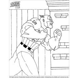 Dibujo para colorear: Captain America (Superhéroes) #76716 - Dibujos para Colorear e Imprimir Gratis