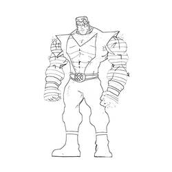 Dibujo para colorear: Colossus (Superhéroes) #82907 - Dibujos para colorear