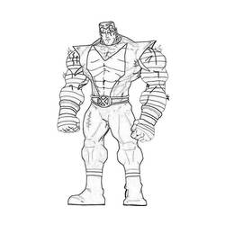 Dibujo para colorear: Colossus (Superhéroes) #82913 - Dibujos para colorear