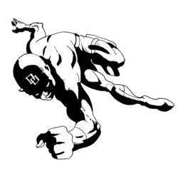 Dibujo para colorear: Daredevil (Superhéroes) #78210 - Dibujos para colorear