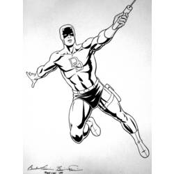 Dibujo para colorear: Daredevil (Superhéroes) #78223 - Dibujos para colorear