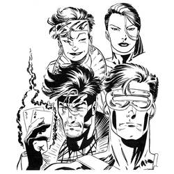 Dibujo para colorear: DC Comics Super Heroes (Superhéroes) #80168 - Dibujos para Colorear e Imprimir Gratis