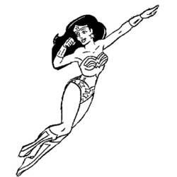 Dibujo para colorear: DC Comics Super Heroes (Superhéroes) #80174 - Dibujos para Colorear e Imprimir Gratis