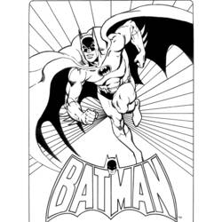 Dibujo para colorear: DC Comics Super Heroes (Superhéroes) #80176 - Dibujos para Colorear e Imprimir Gratis