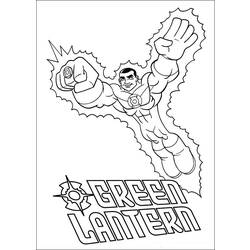 Dibujo para colorear: DC Comics Super Heroes (Superhéroes) #80197 - Dibujos para Colorear e Imprimir Gratis