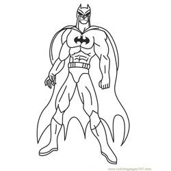 Dibujo para colorear: DC Comics Super Heroes (Superhéroes) #80198 - Dibujos para Colorear e Imprimir Gratis