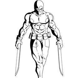Dibujo para colorear: DC Comics Super Heroes (Superhéroes) #80218 - Dibujos para Colorear e Imprimir Gratis