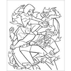 Dibujo para colorear: DC Comics Super Heroes (Superhéroes) #80225 - Dibujos para Colorear e Imprimir Gratis