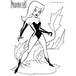 Dibujo para colorear: DC Comics Super Heroes (Superhéroes) #80277 - Dibujos para Colorear e Imprimir Gratis