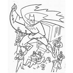 Dibujo para colorear: DC Comics Super Heroes (Superhéroes) #80296 - Dibujos para Colorear e Imprimir Gratis