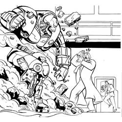 Dibujo para colorear: DC Comics Super Heroes (Superhéroes) #80318 - Dibujos para Colorear e Imprimir Gratis