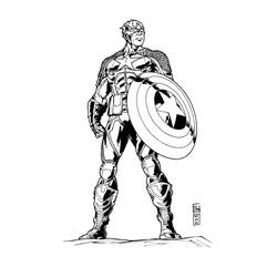 Dibujo para colorear: DC Comics Super Heroes (Superhéroes) #80331 - Dibujos para Colorear e Imprimir Gratis