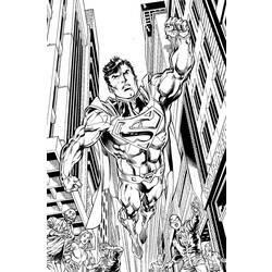 Dibujo para colorear: DC Comics Super Heroes (Superhéroes) #80367 - Dibujos para Colorear e Imprimir Gratis