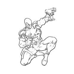 Dibujo para colorear: Deadpool (Superhéroes) #82842 - Dibujos para colorear