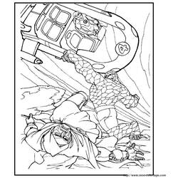 Dibujo para colorear: Fantastic Four (Superhéroes) #76351 - Dibujos para Colorear e Imprimir Gratis
