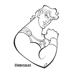 Dibujo para colorear: Hercules (Superhéroes) #84149 - Dibujos para colorear