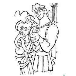 Dibujo para colorear: Hercules (Superhéroes) #84150 - Dibujos para colorear