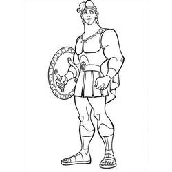 Dibujo para colorear: Hercules (Superhéroes) #84158 - Dibujos para colorear