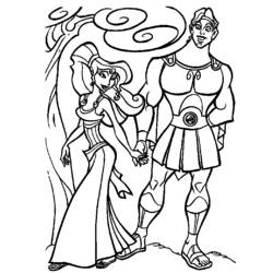 Dibujo para colorear: Hercules (Superhéroes) #84162 - Dibujos para Colorear e Imprimir Gratis