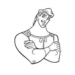 Dibujo para colorear: Hercules (Superhéroes) #84164 - Dibujos para colorear
