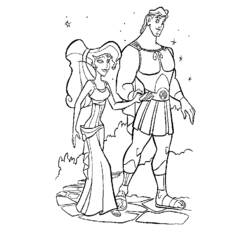 Dibujo para colorear: Hercules (Superhéroes) #84168 - Dibujos para colorear