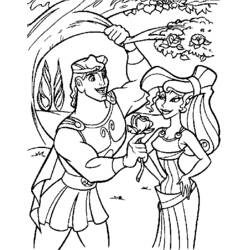 Dibujo para colorear: Hercules (Superhéroes) #84185 - Dibujos para colorear