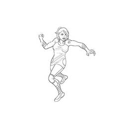 Dibujo para colorear: Invisible Woman (Superhéroes) #83228 - Dibujos para colorear
